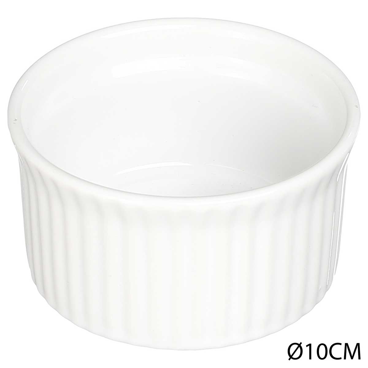 Cuenco De Cer&aacute;mica Blanco 10Cm