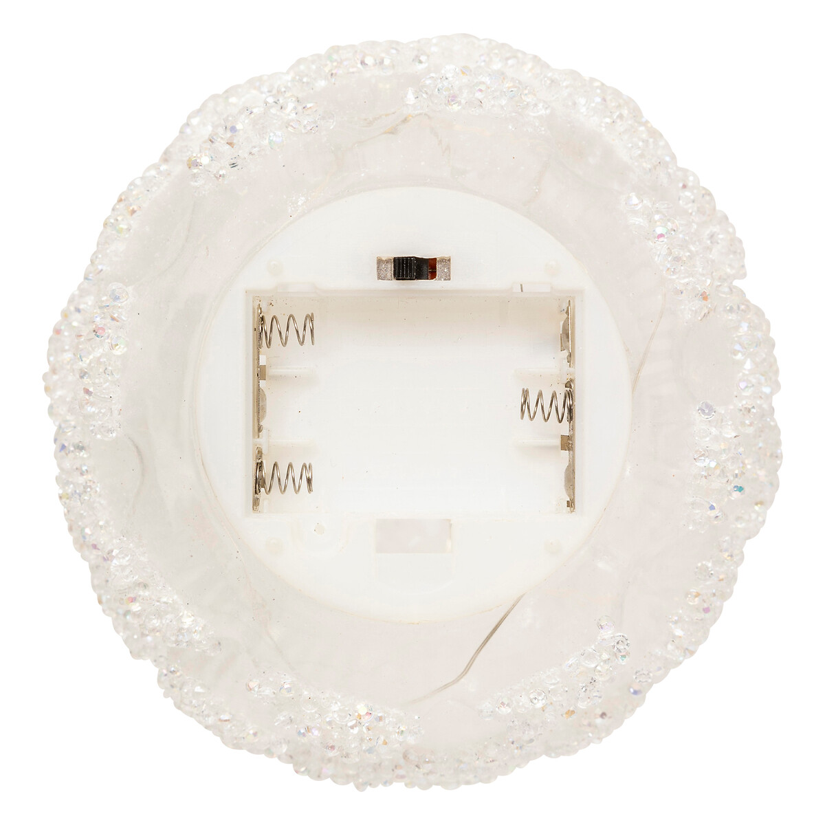 L&aacute;mpara de mesa pi&ntilde;a blanca