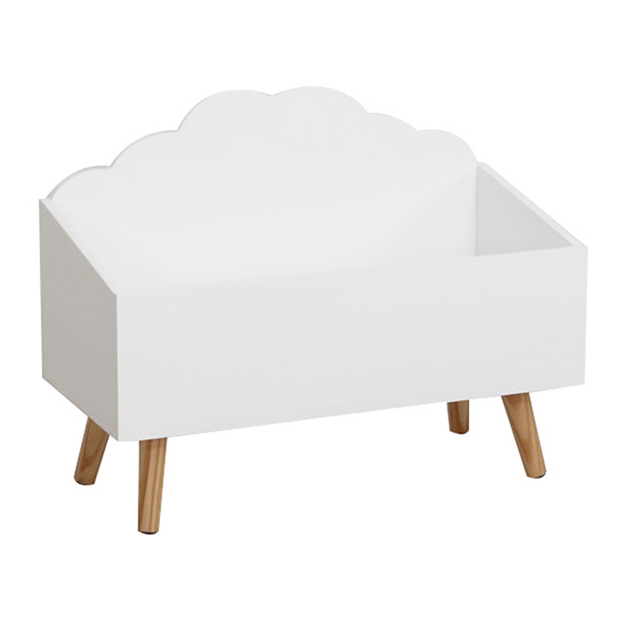 Caja De Juguetes De Mdf Nube 58x45x28Cm