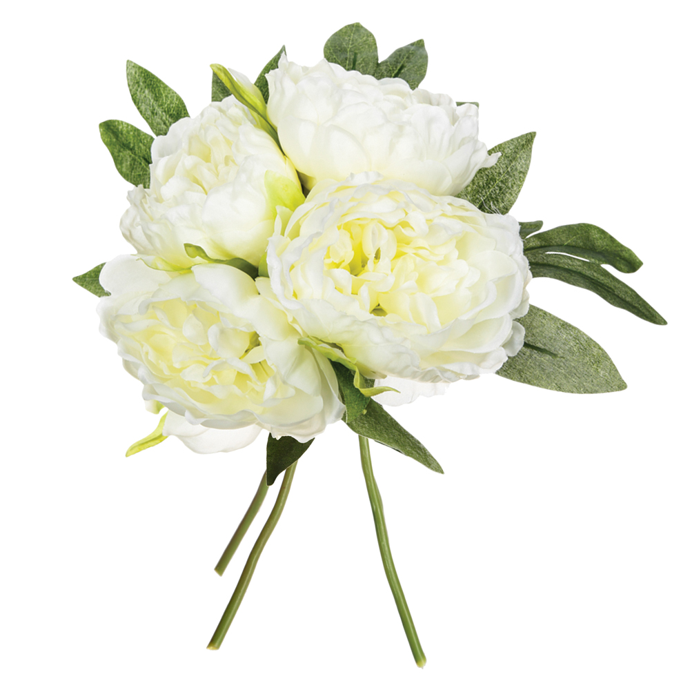 Bouquet Com 4 Pe&oacute;nias Brancas