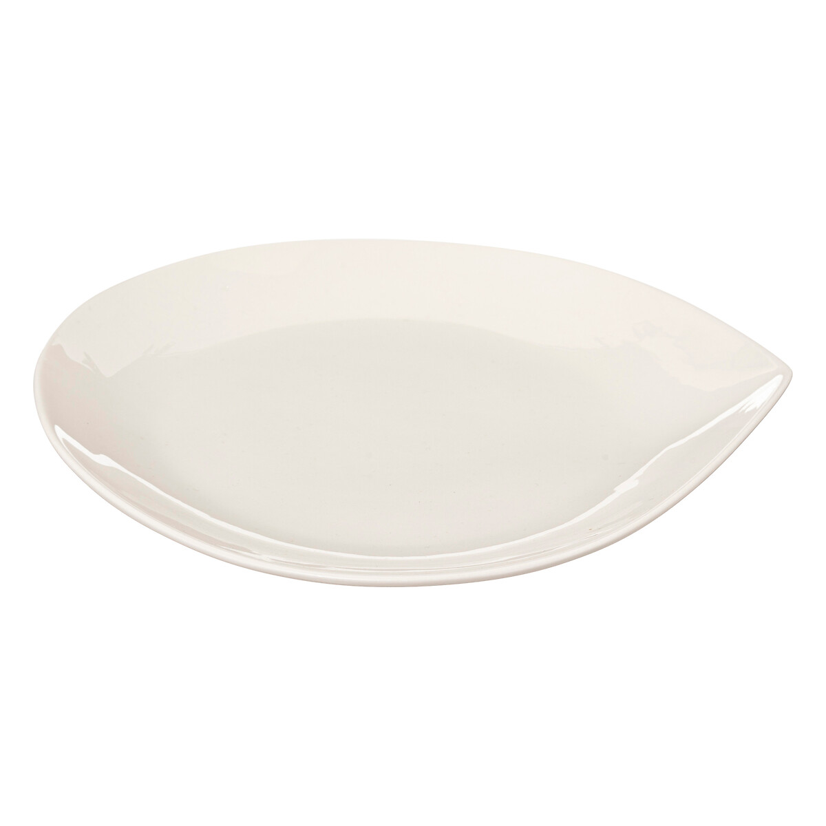 Plato De Postre Blanco Gota 21cm