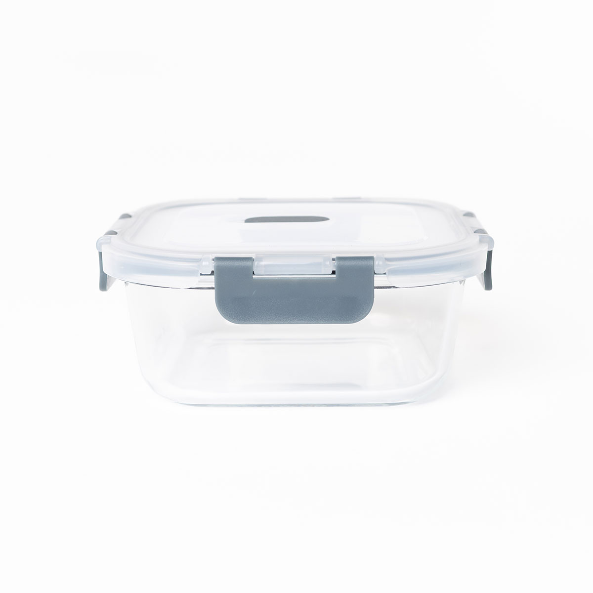 Herm&eacute;tico Cuadrado Vidrio 0.52L