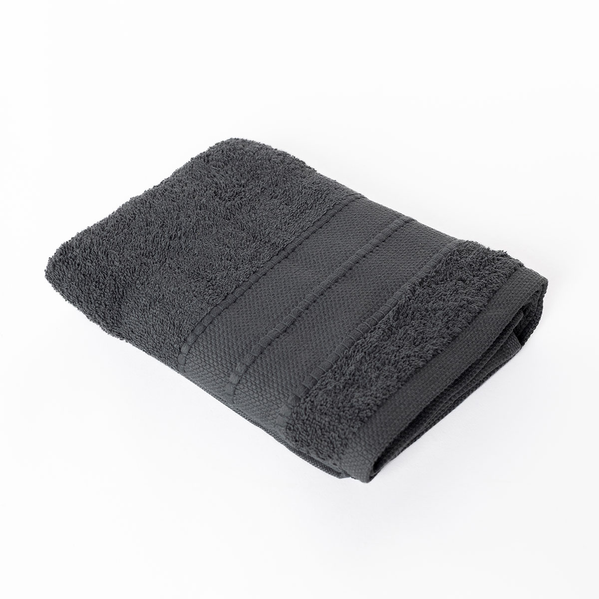 Toalla de mano ESSENZA gris oscuro 50x90cm