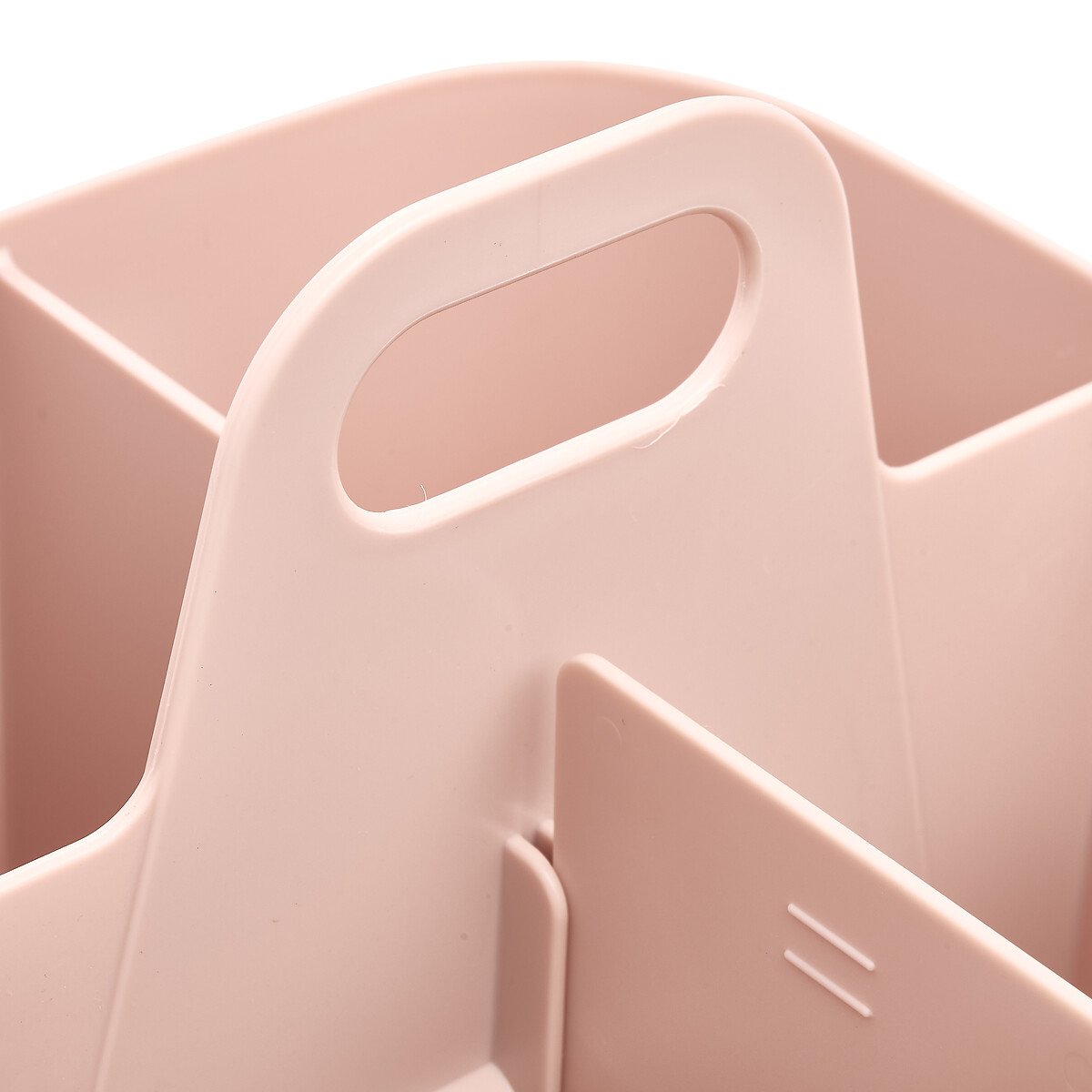 Portautensilios de 4 m&oacute;dulos POLY rosa