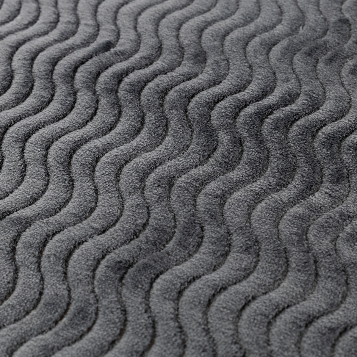 Alfombra wc gris oscuro 120x40cm