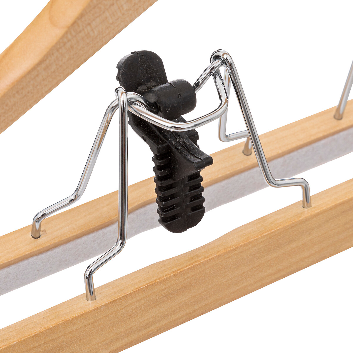 Percha de madera para trajes 