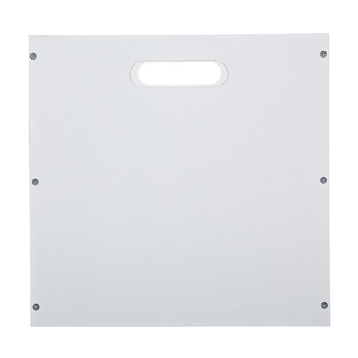 Caja de almacenaje madera blanca 31x31Cm