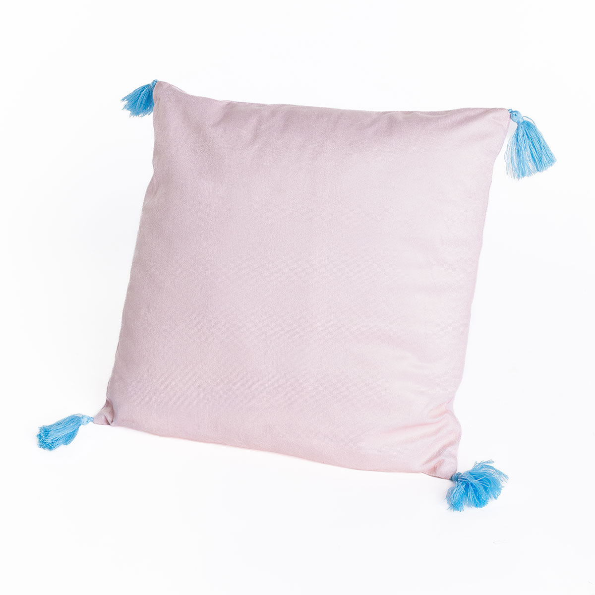 Coj&iacute;n con pompones  ZOE 40x40cm