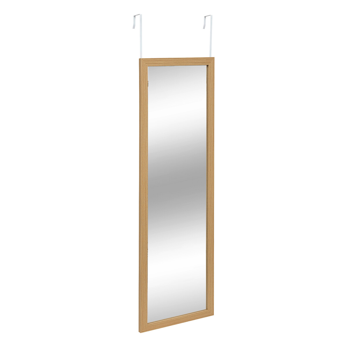 Espejo wc marr&oacute;n para puerta 109cm