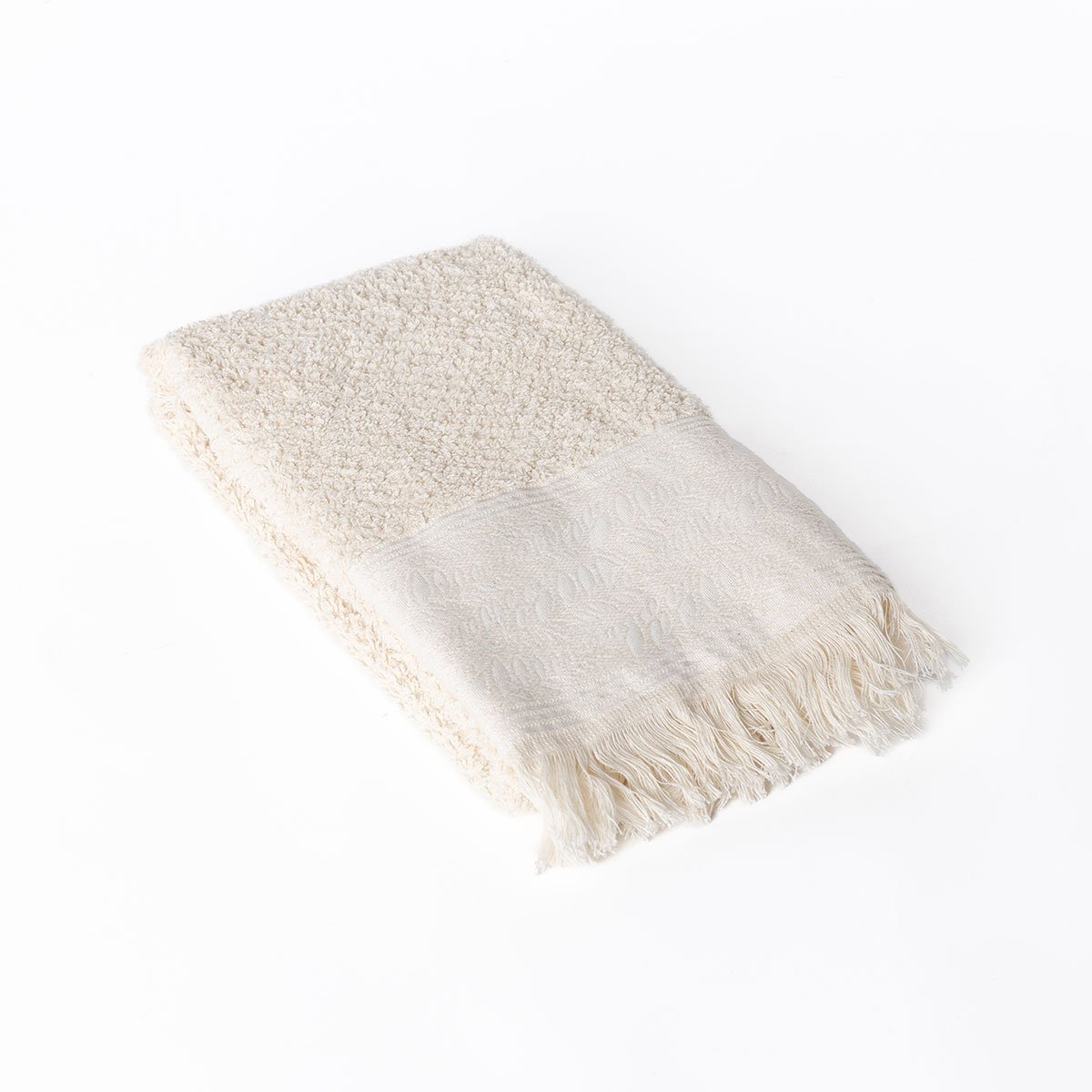 Juego de 3 toallas de ba&ntilde;o ZOE natural