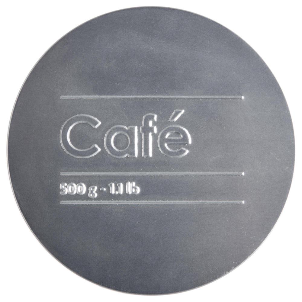 Bote P/Caf&eacute; Met&aacute;lico C/Dise&ntilde;o