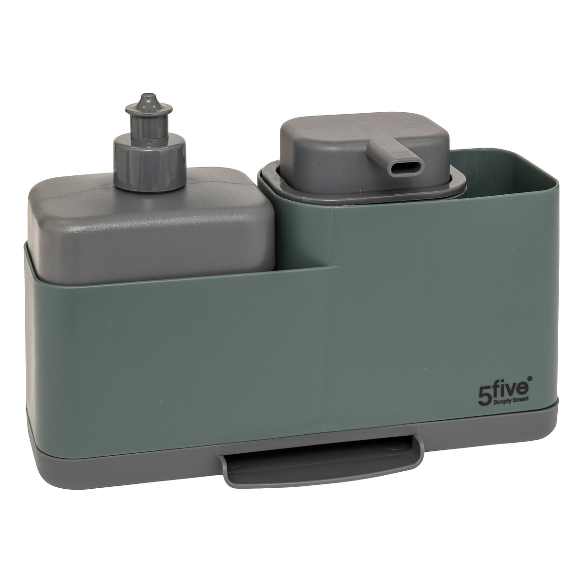 Dosificador de cocina con soporte y organizador