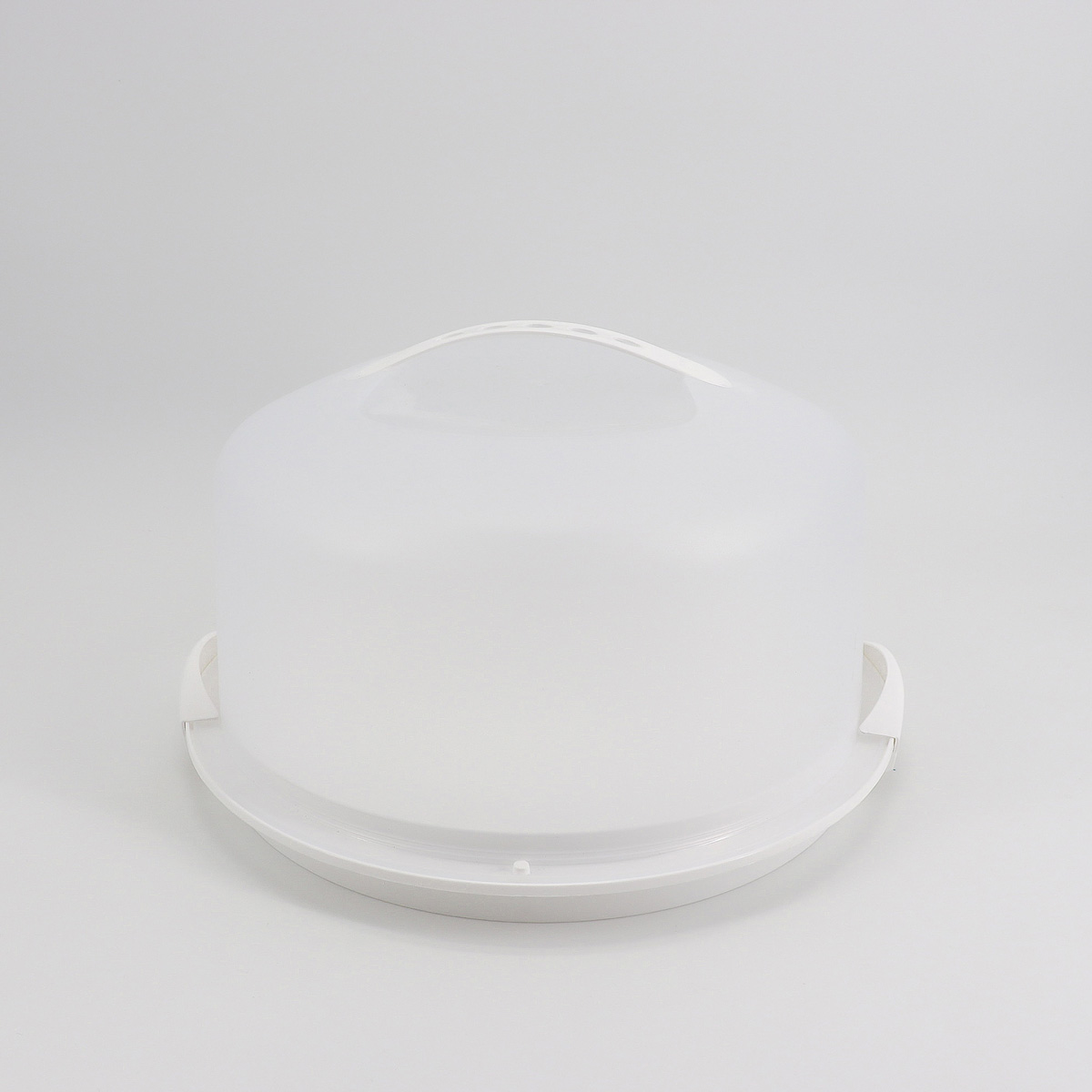 Porta Tartas Redondo Blanco