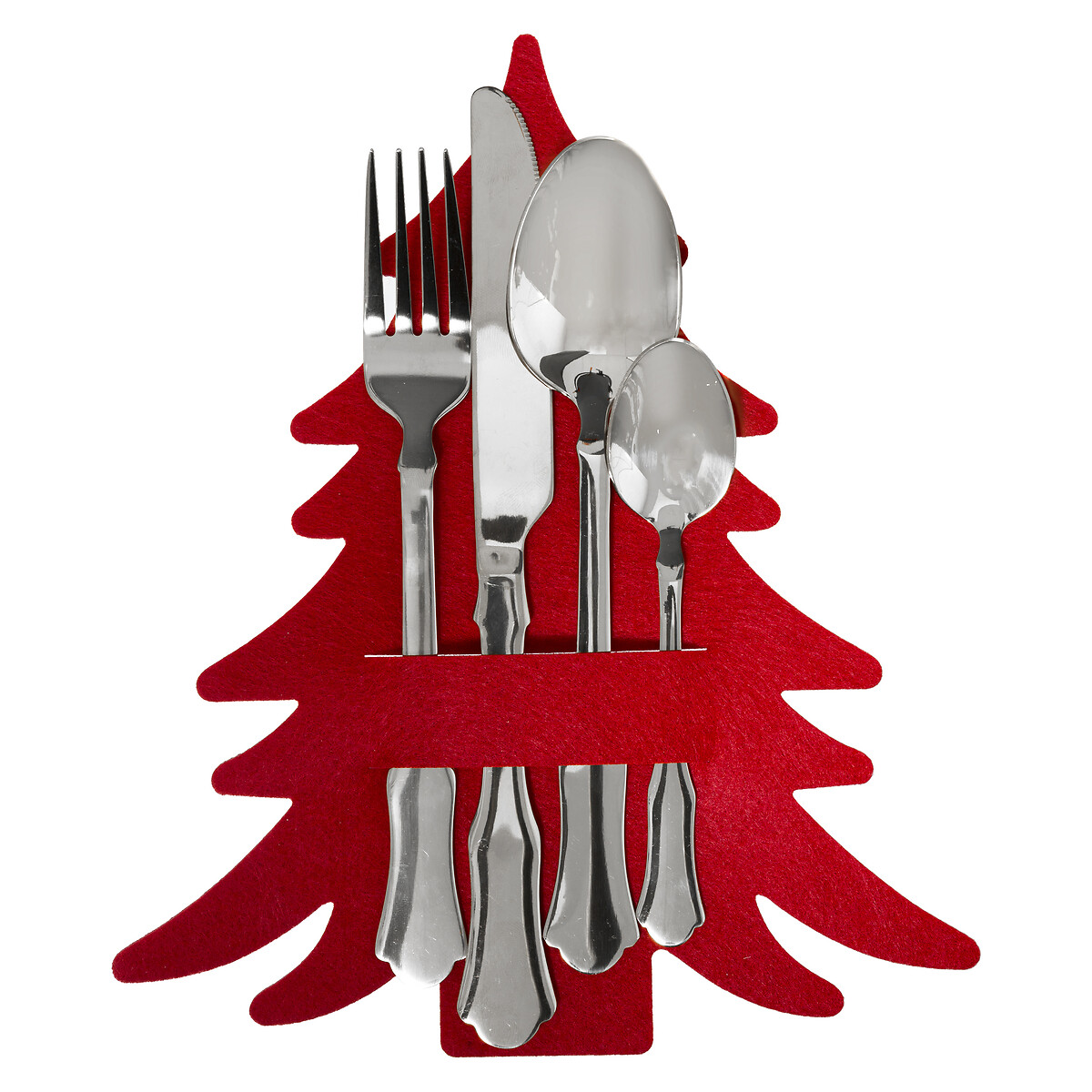 Set De 4 Portacubiertos &Aacute;rbol Roj