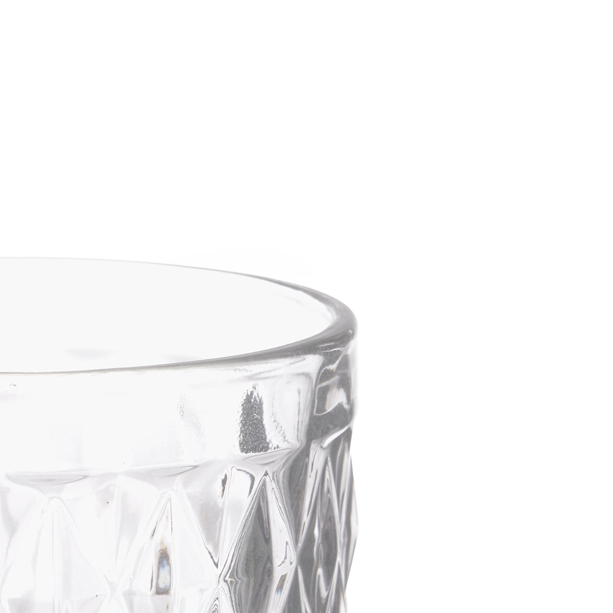 Vaso De Agua Diama De Vidrio 370ml