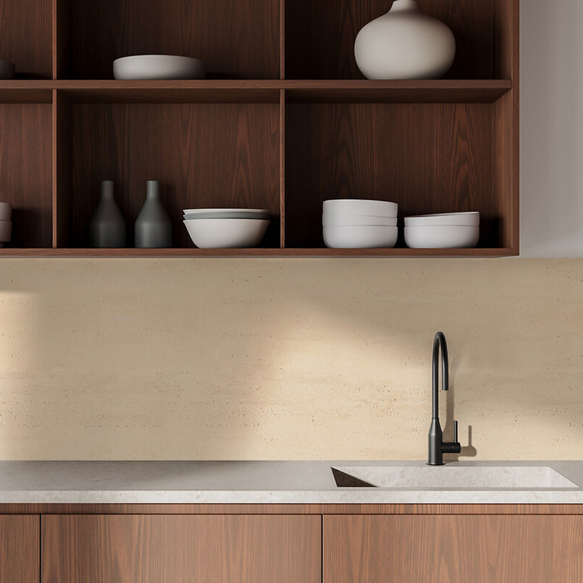 Pegatina decorativa CARY natural 28x58cm