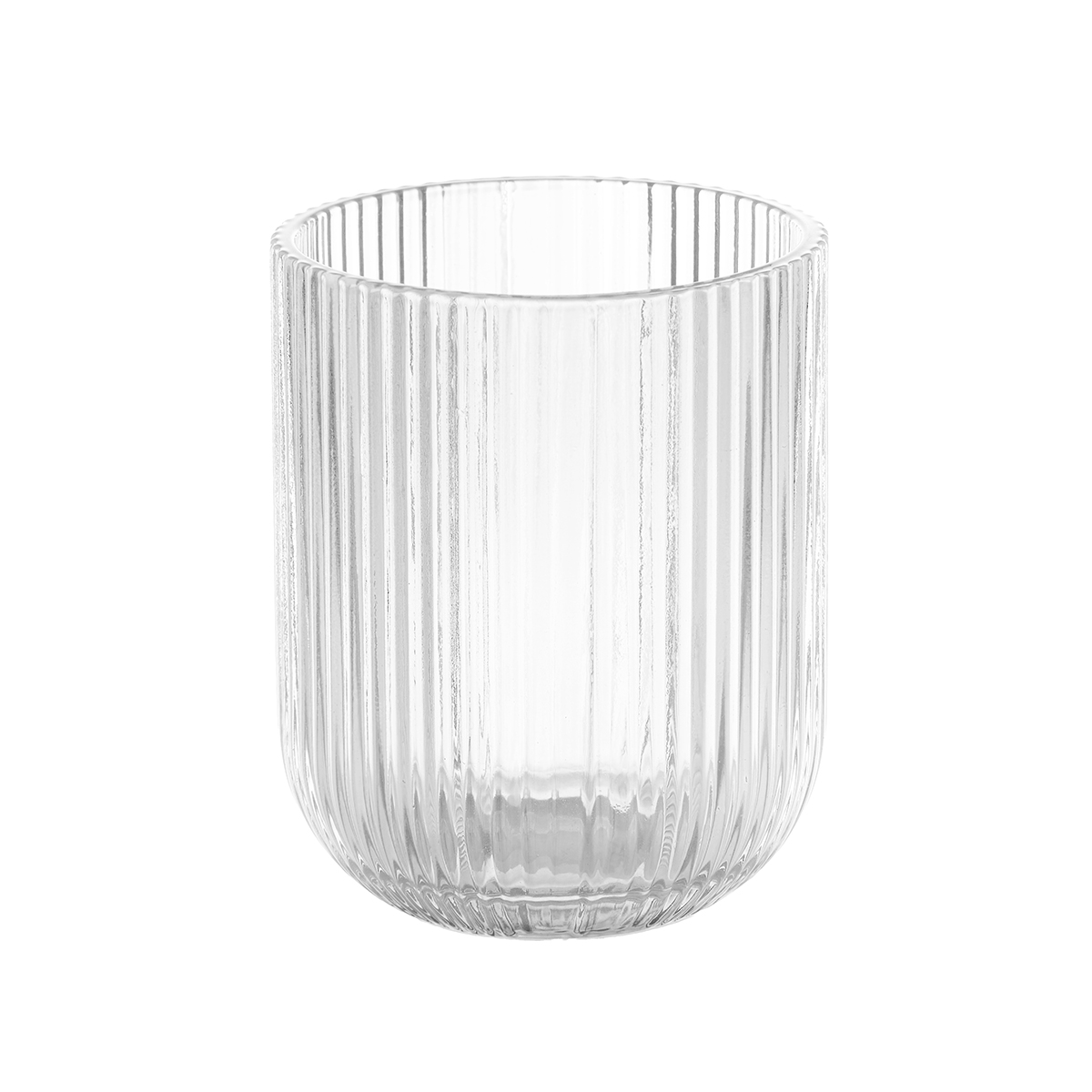 Vaso De Agua Rayas Transparentes 27Cl