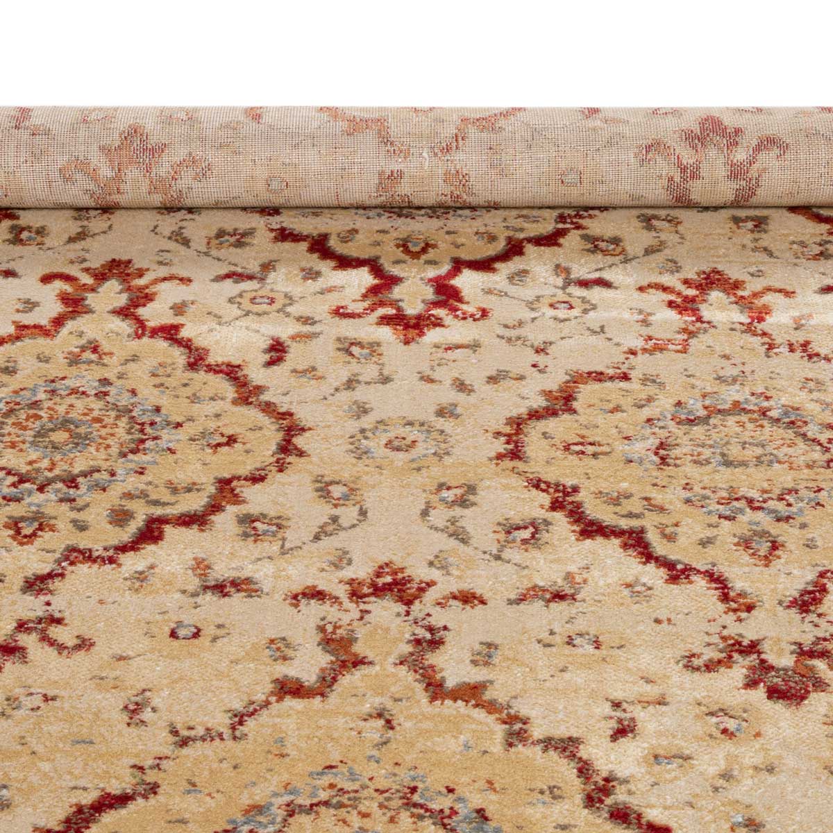 Alfombra Lene Rojo/Beige 200x285Cm