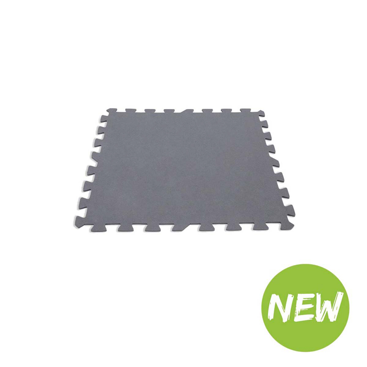 Alfombra Puzzle Espuma Gris 8Pzas