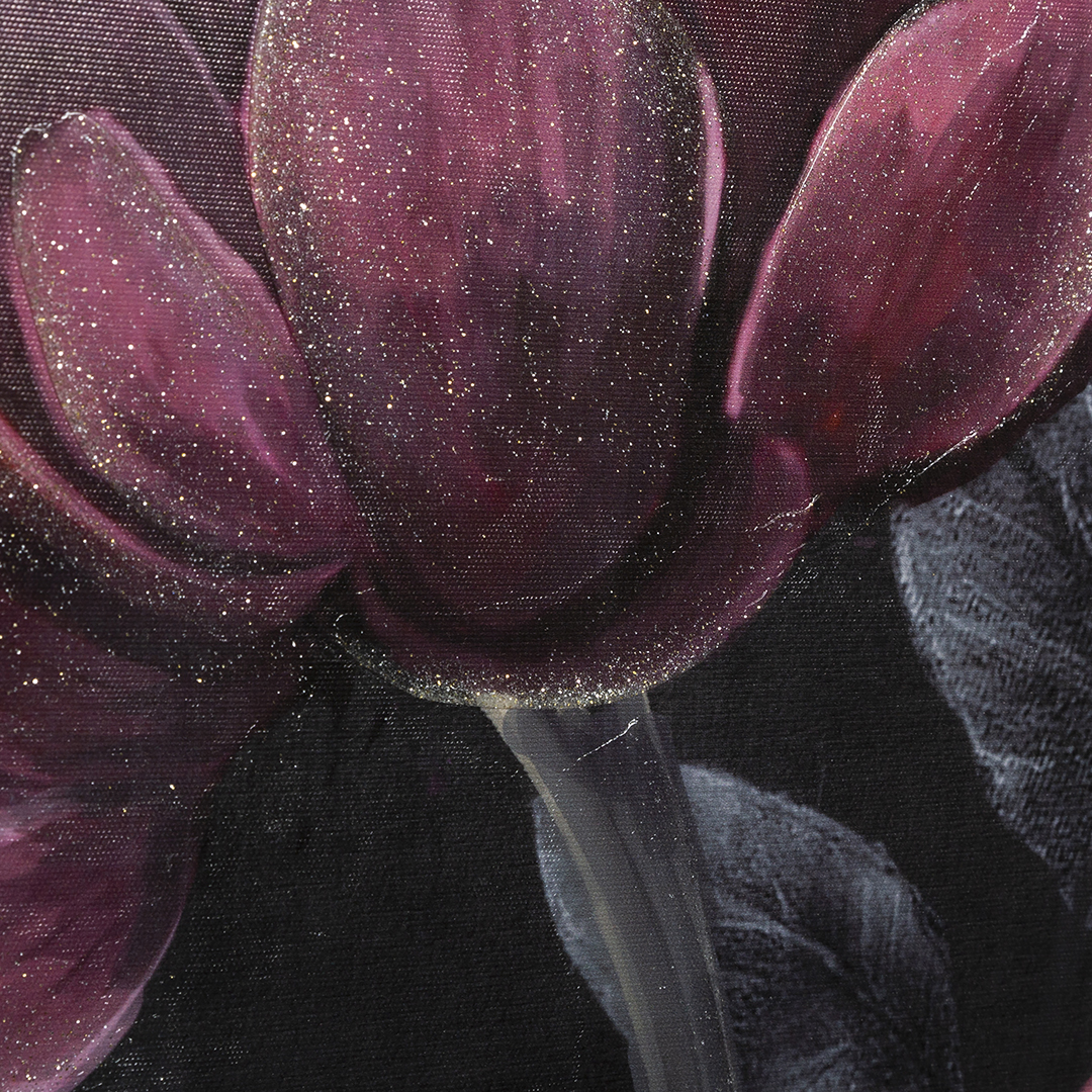 Cuadro Deco Flores 58x58Cm