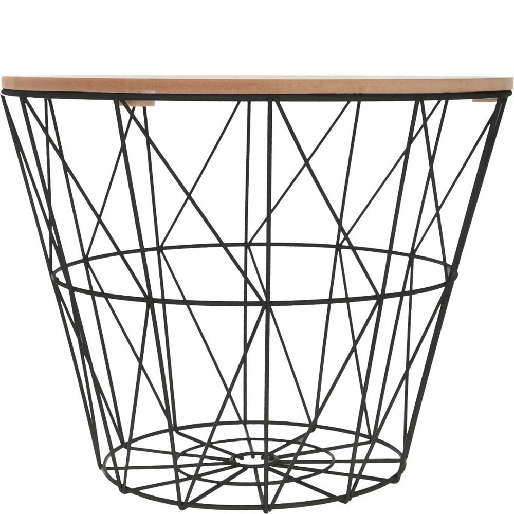 Mesa Auxiliar Kumi Mdf Metal 38x30.5Cm