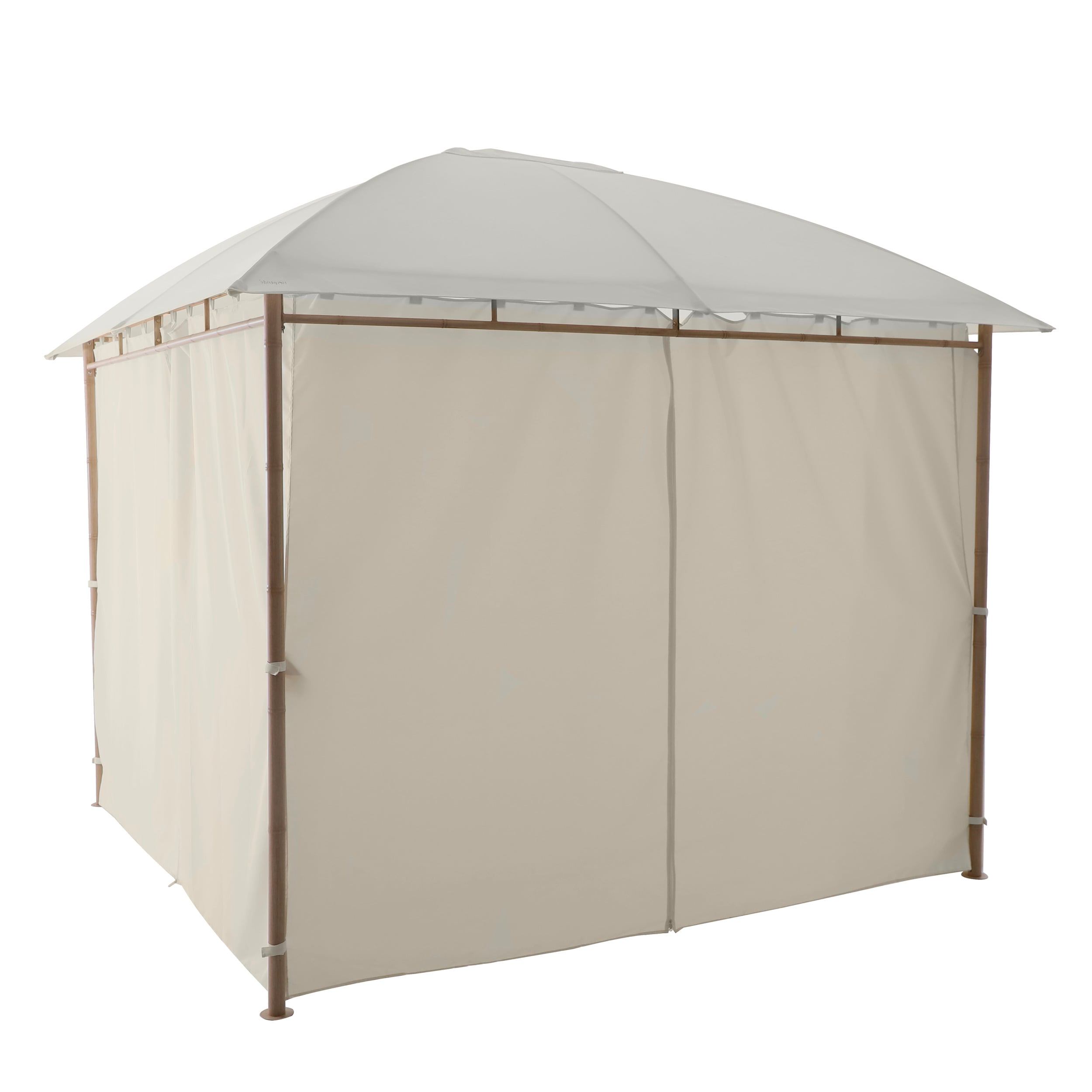 P&eacute;rgola Sawara Efecto Crudo 3x3M