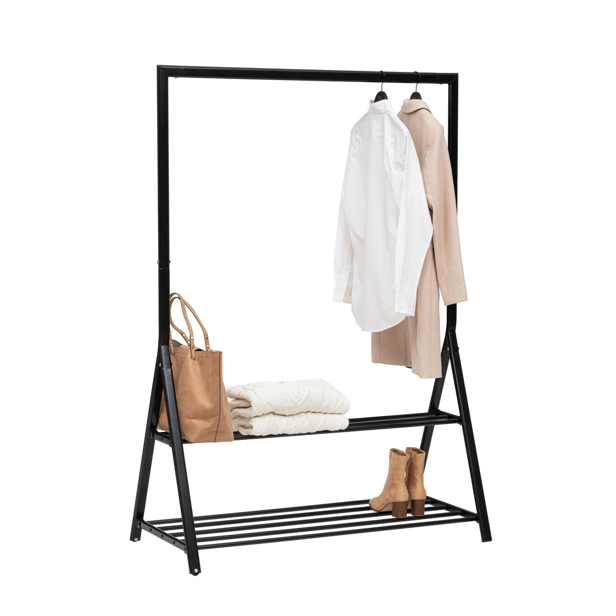 Perchero Con 2 Baldas Athena 