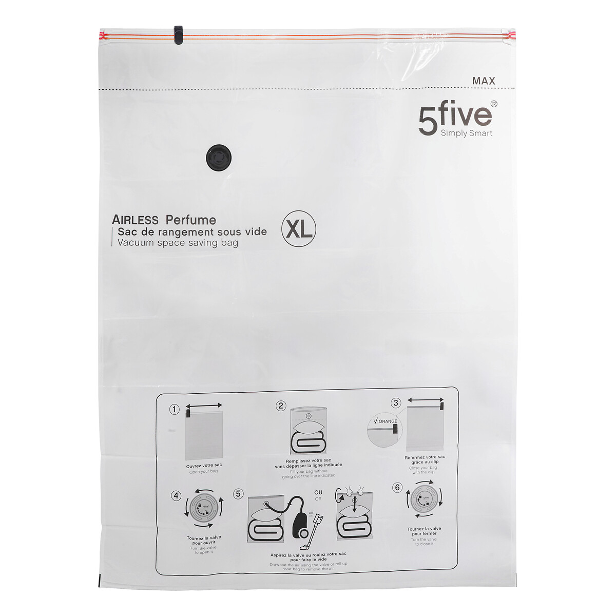 Bolsa de almacenaje al vacio L