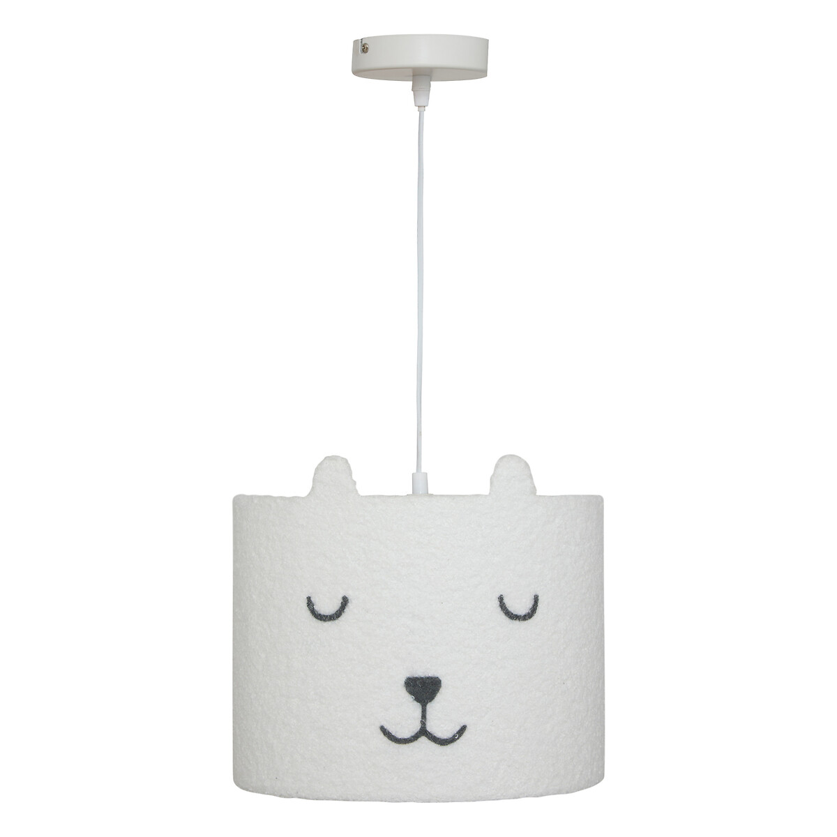 L&aacute;mpara de techo TOXEY blanco de metal 110x28cm