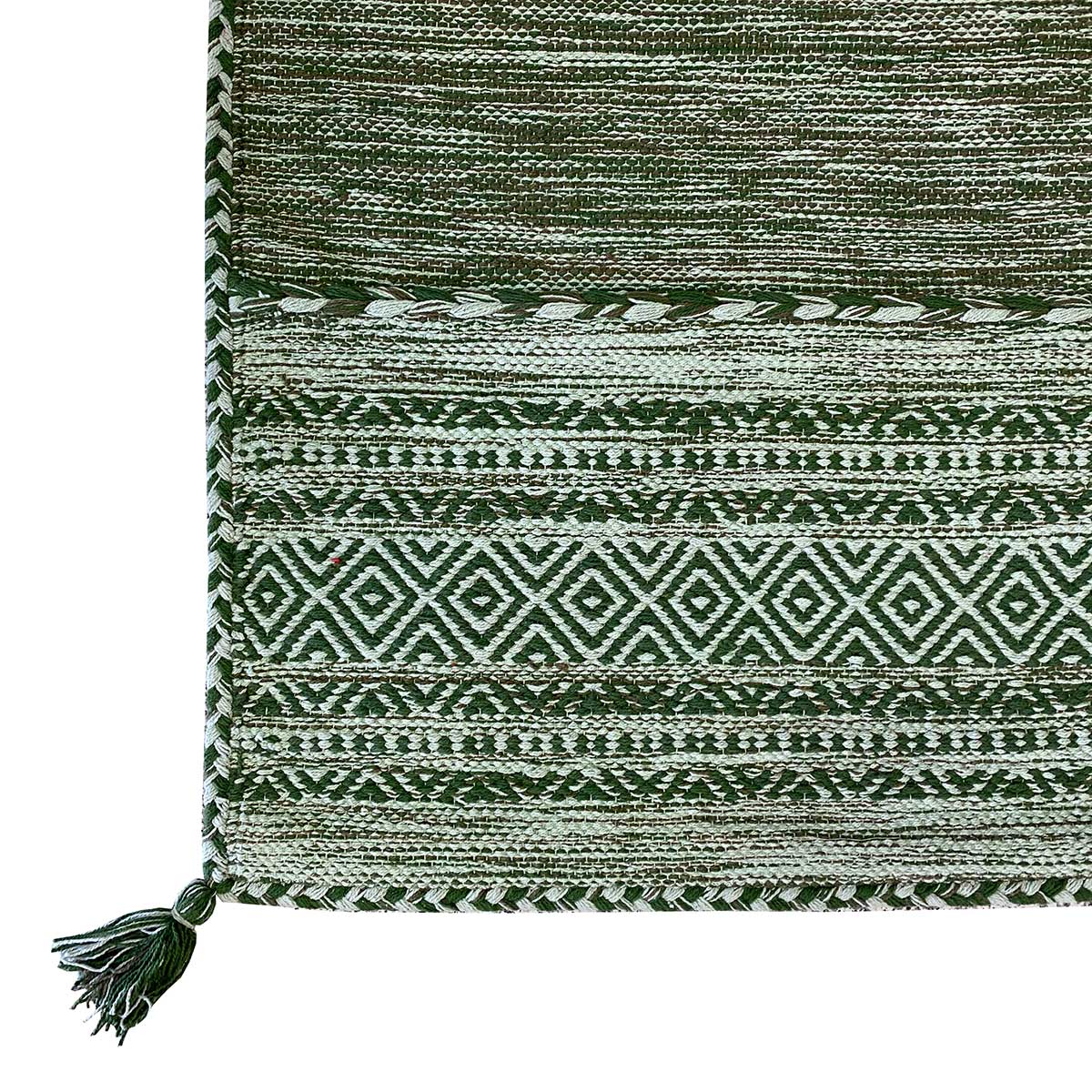Tapete Tribal Verde Claro 60x100cm
