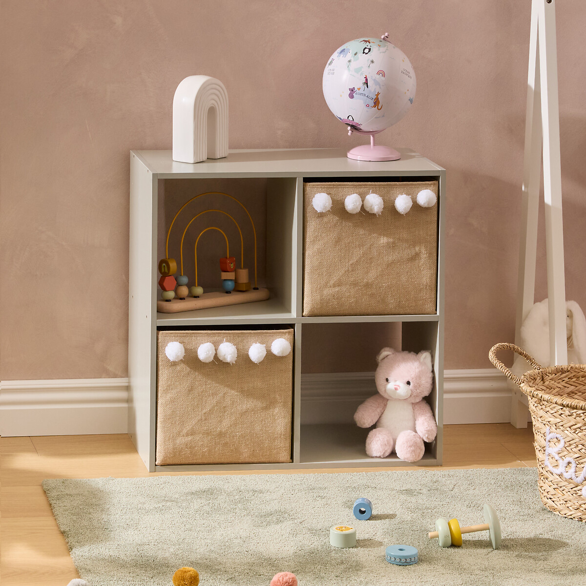 Estante MIX MODUL con 4 baldas verde