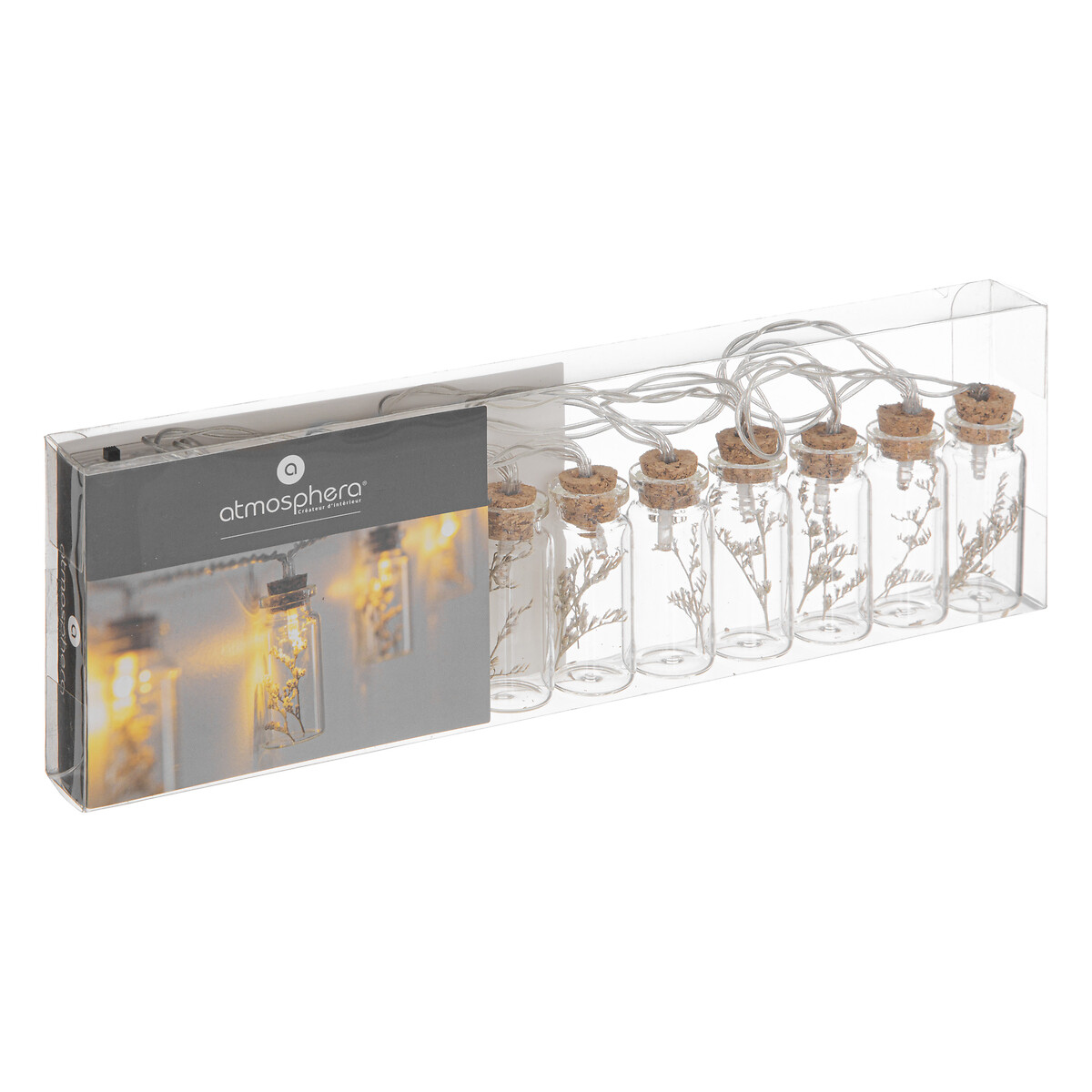 Guirnalda C/10 Bombillas Deco Flor 165Cm