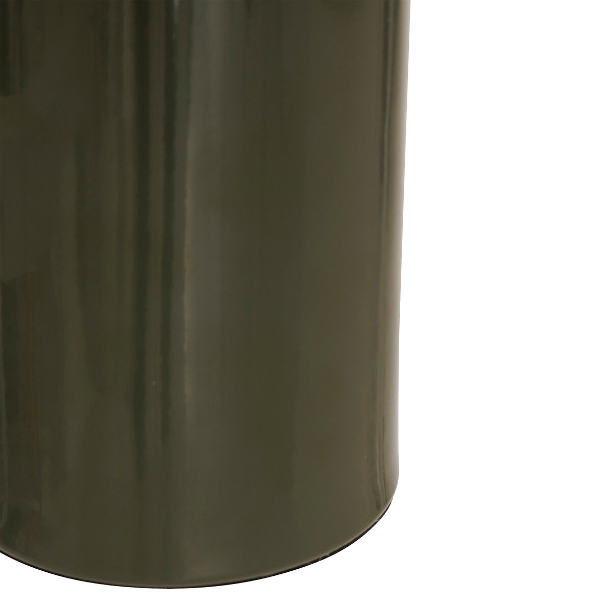 L&aacute;mpara de mesa LITO verde caqui de metal