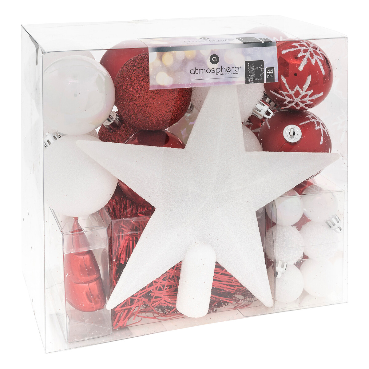 Set 44 Piezas Decorativas Para &Aacute;rbol
