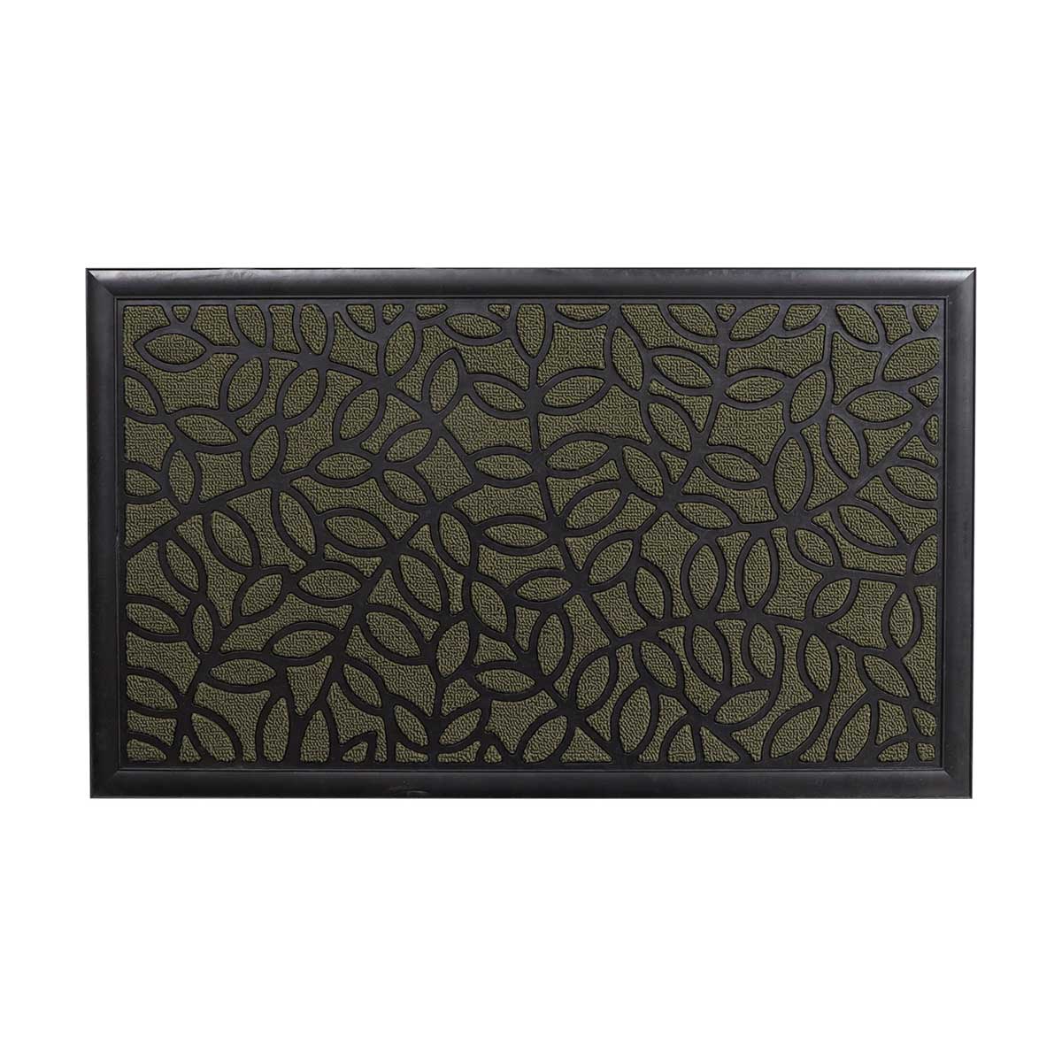 Alfombra Bronx Verde/Negro 45x75cm