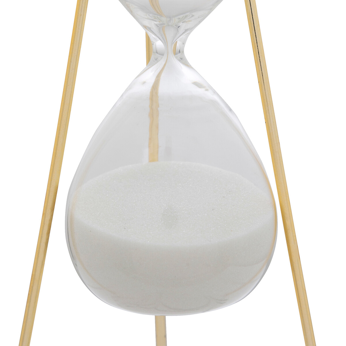 Reloj de arena de cristal decorativo OLEN 21cm