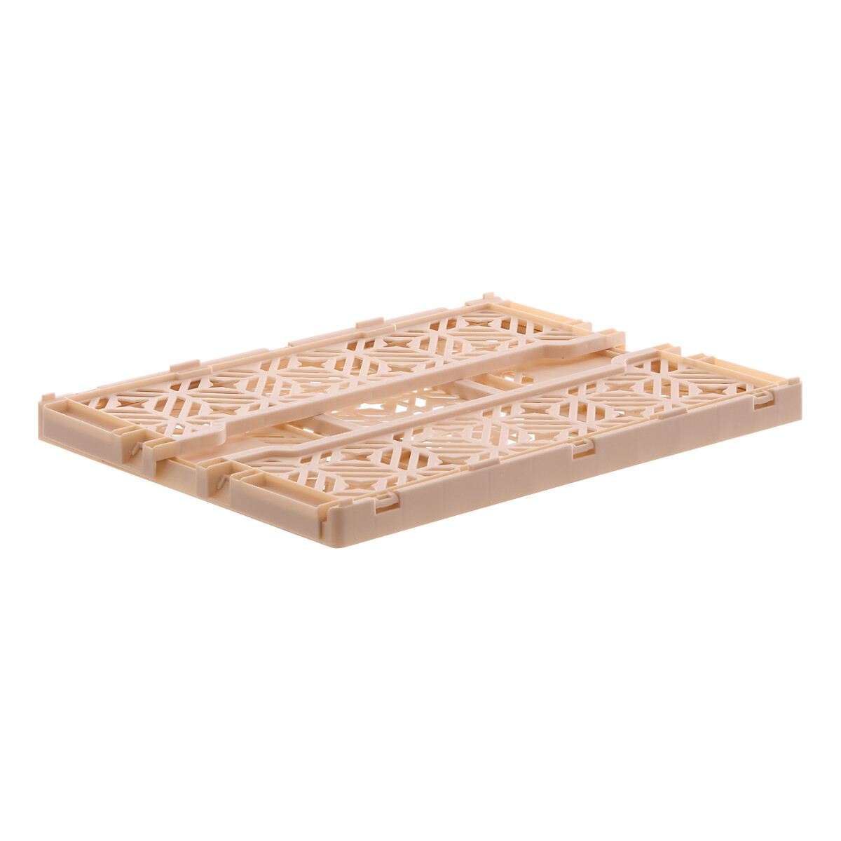 Caja plegable ARRY beige 40x30x11,5cm