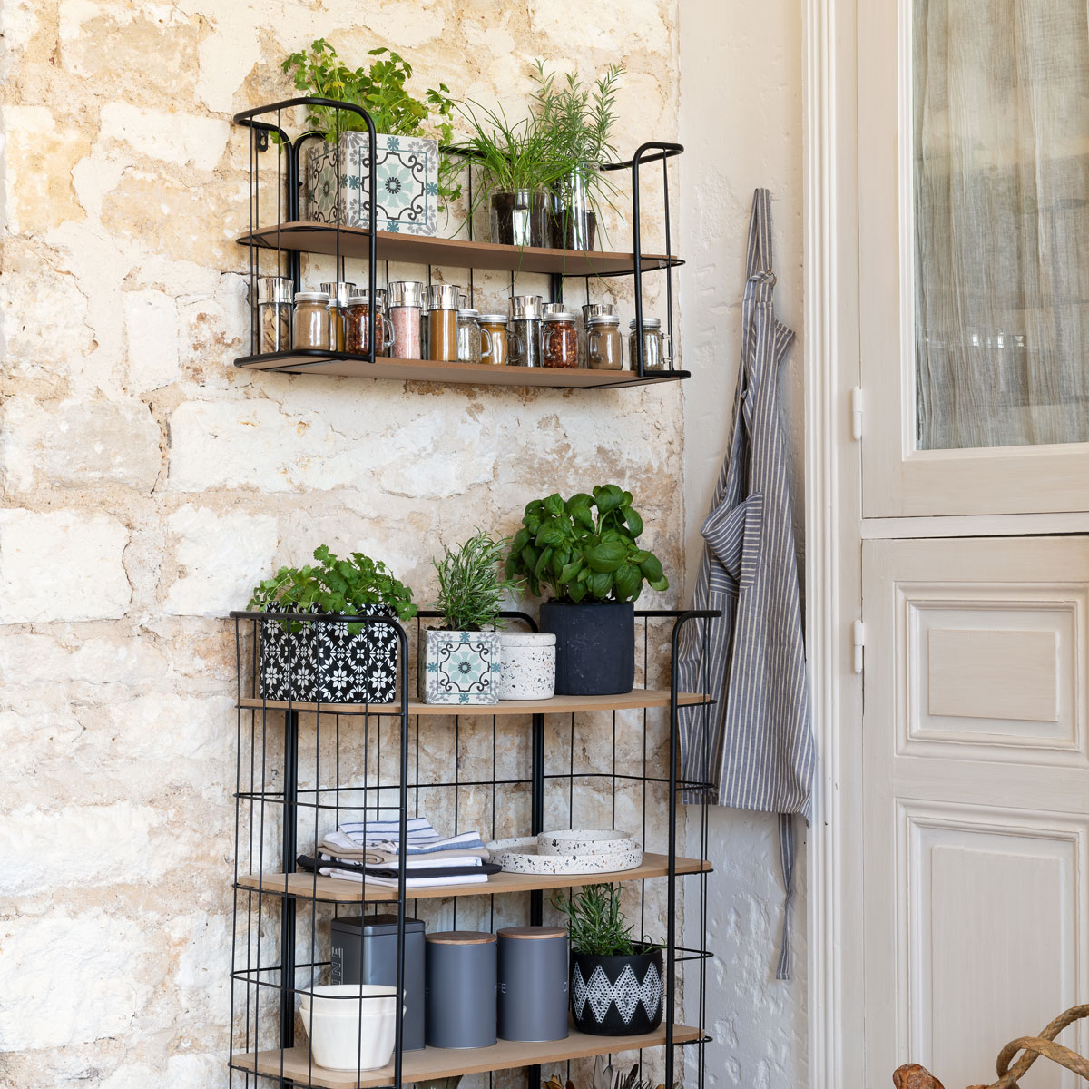 Estanter&iacute;a Metal C/4 Baldas 70x31x97.5Cm