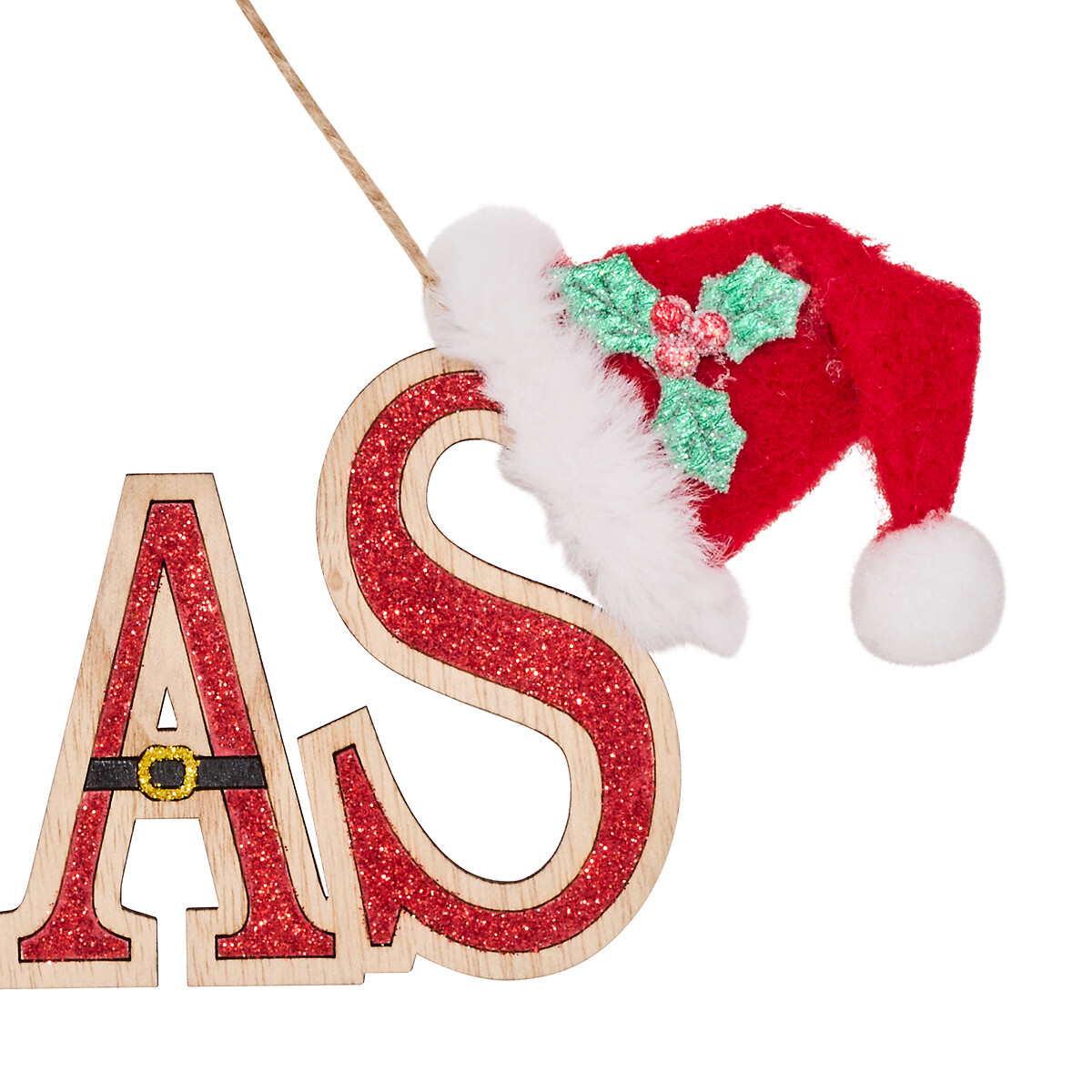 Adorno Navide&ntilde;o De Madera