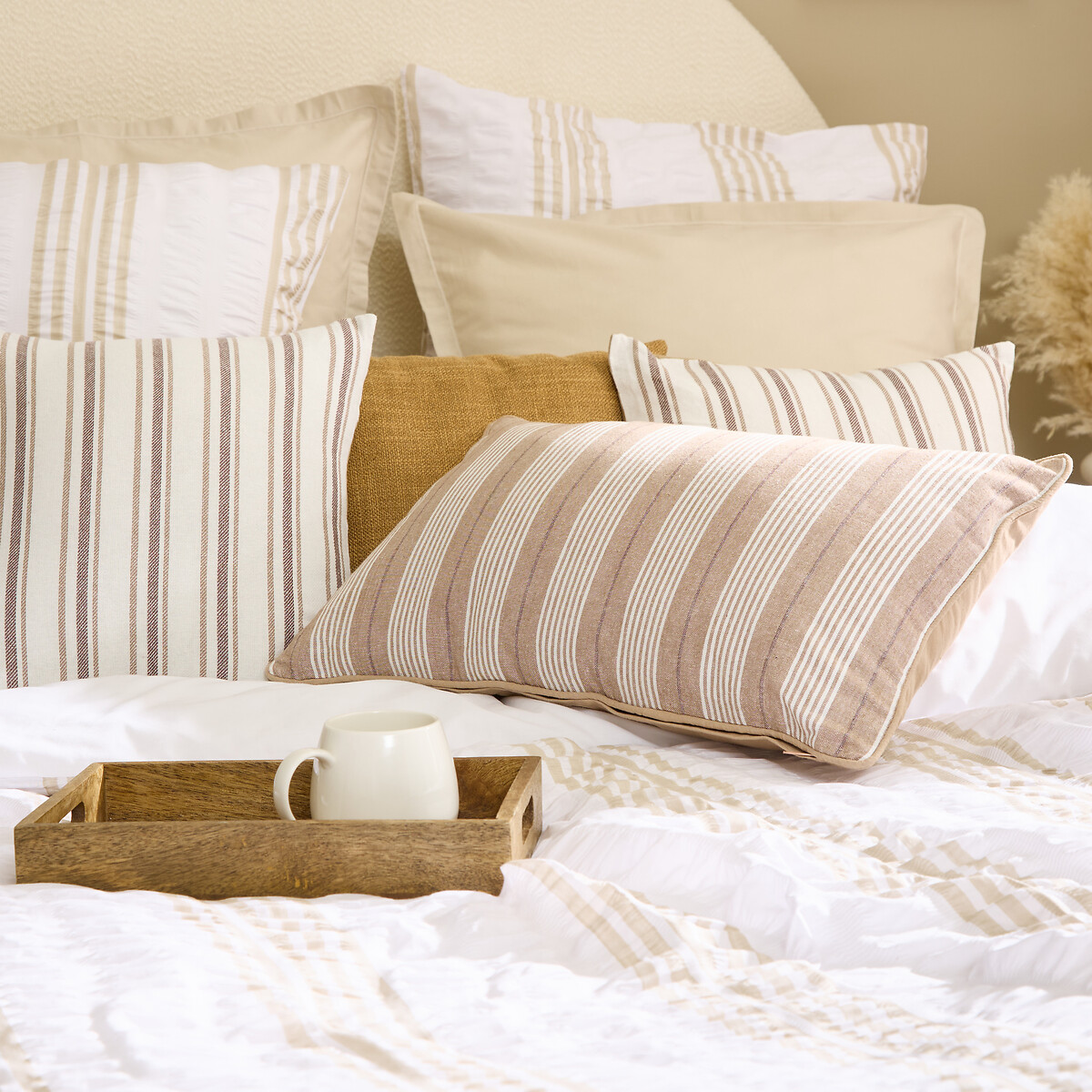 Almohada GROOVE beige 38x58cm
