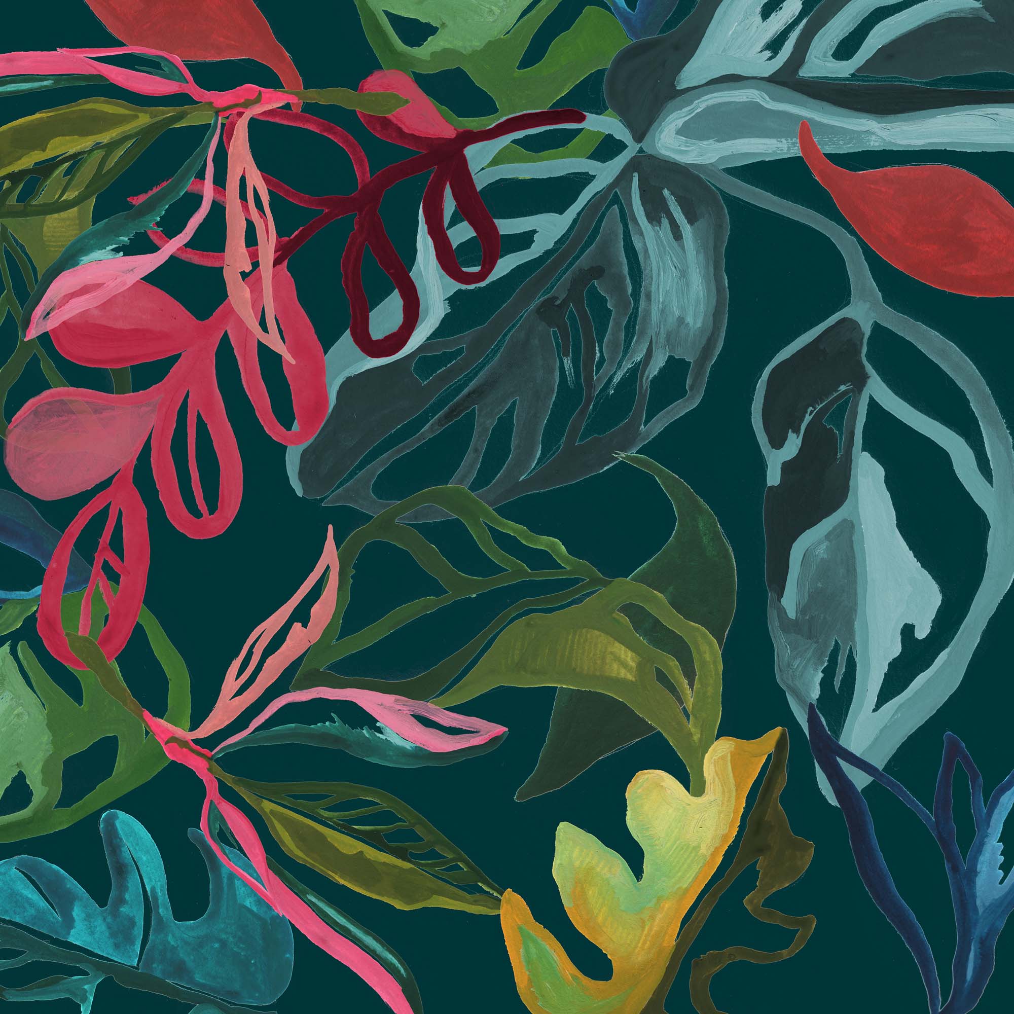 Juego funda n&oacute;rdica y 2 fundas de almohada JUNGLE