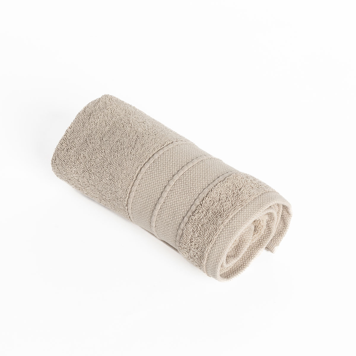 Toalla de mano ESSENZA marrón claro 50x90cm