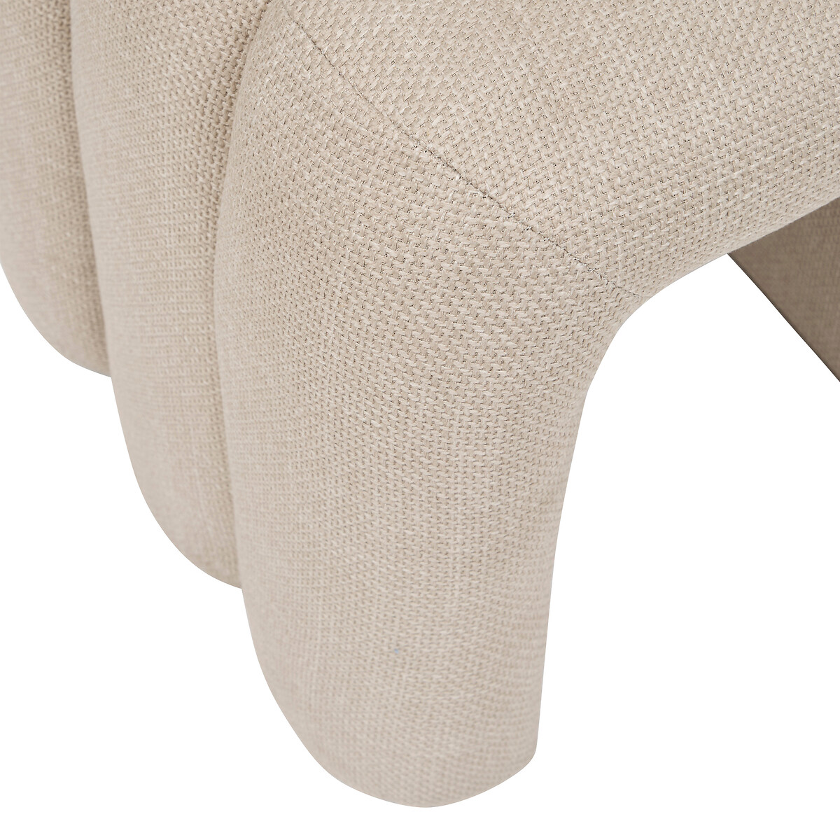 Puf SISCO de tele beige