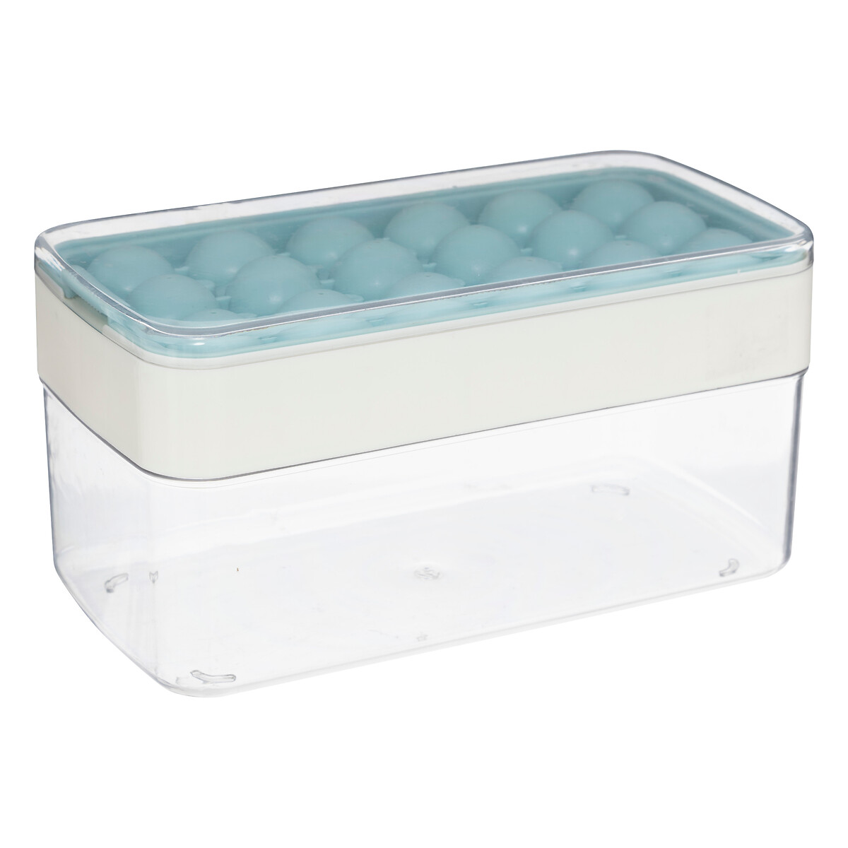 Molde para 18 cubos de hielo con caja 2L