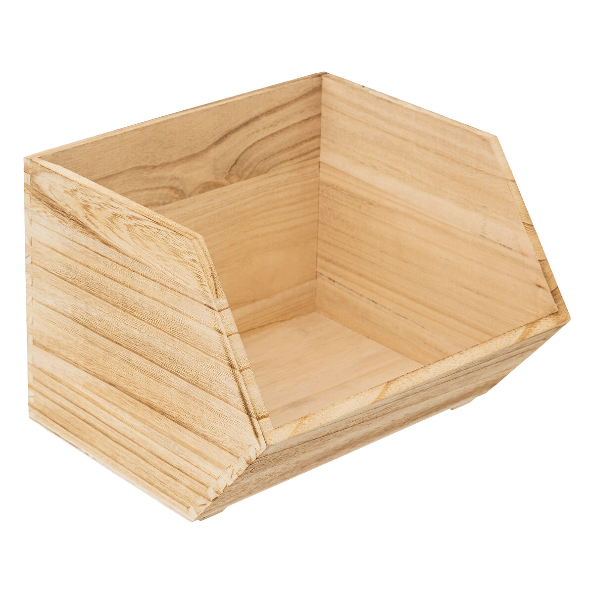 Conjunto de 3 cajas de organizaci&oacute;n de madera