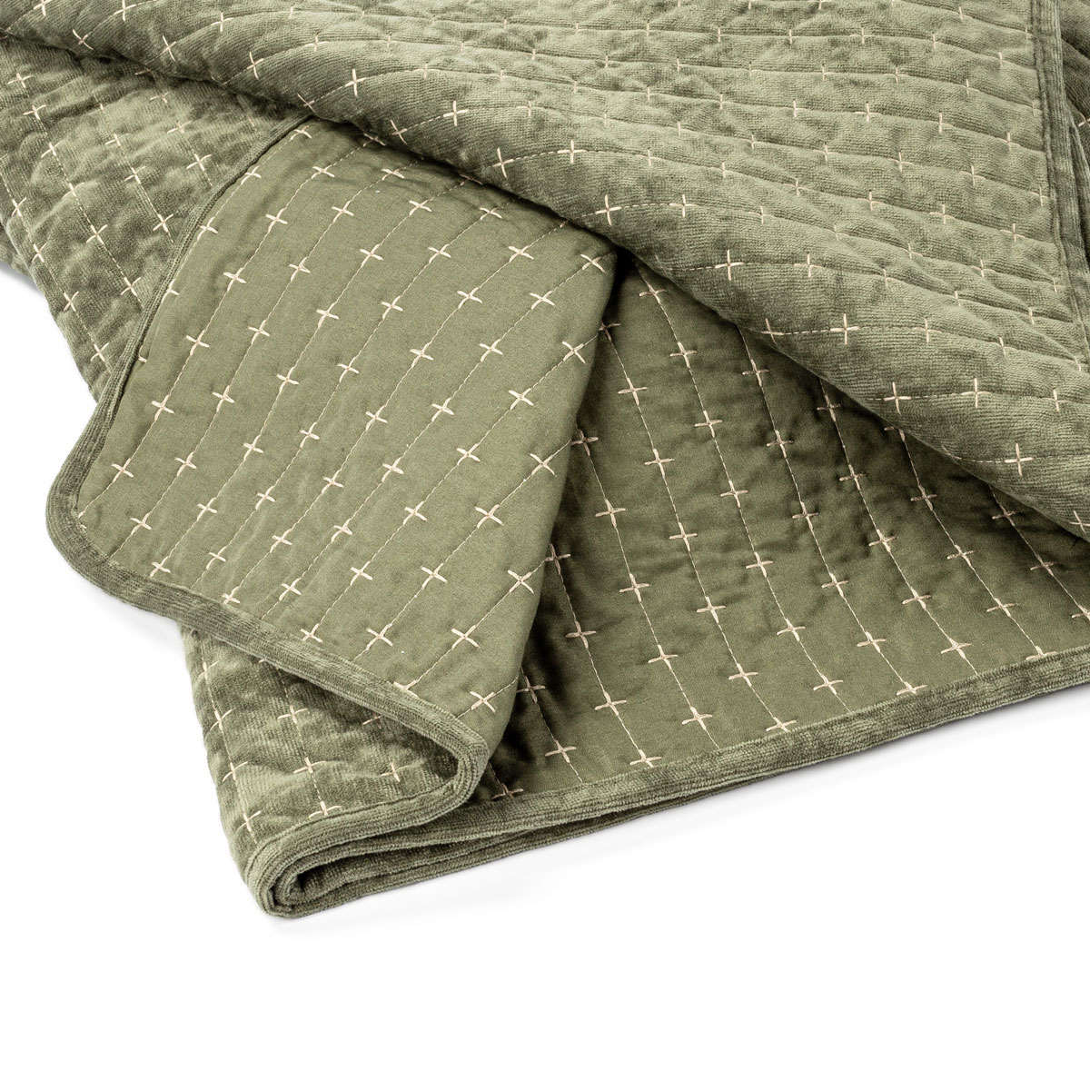 Edredón Cross Verde 220x240Cm
