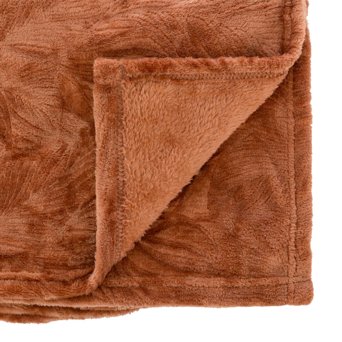 Manta Ryo De Franela Terracotta 125x150cm