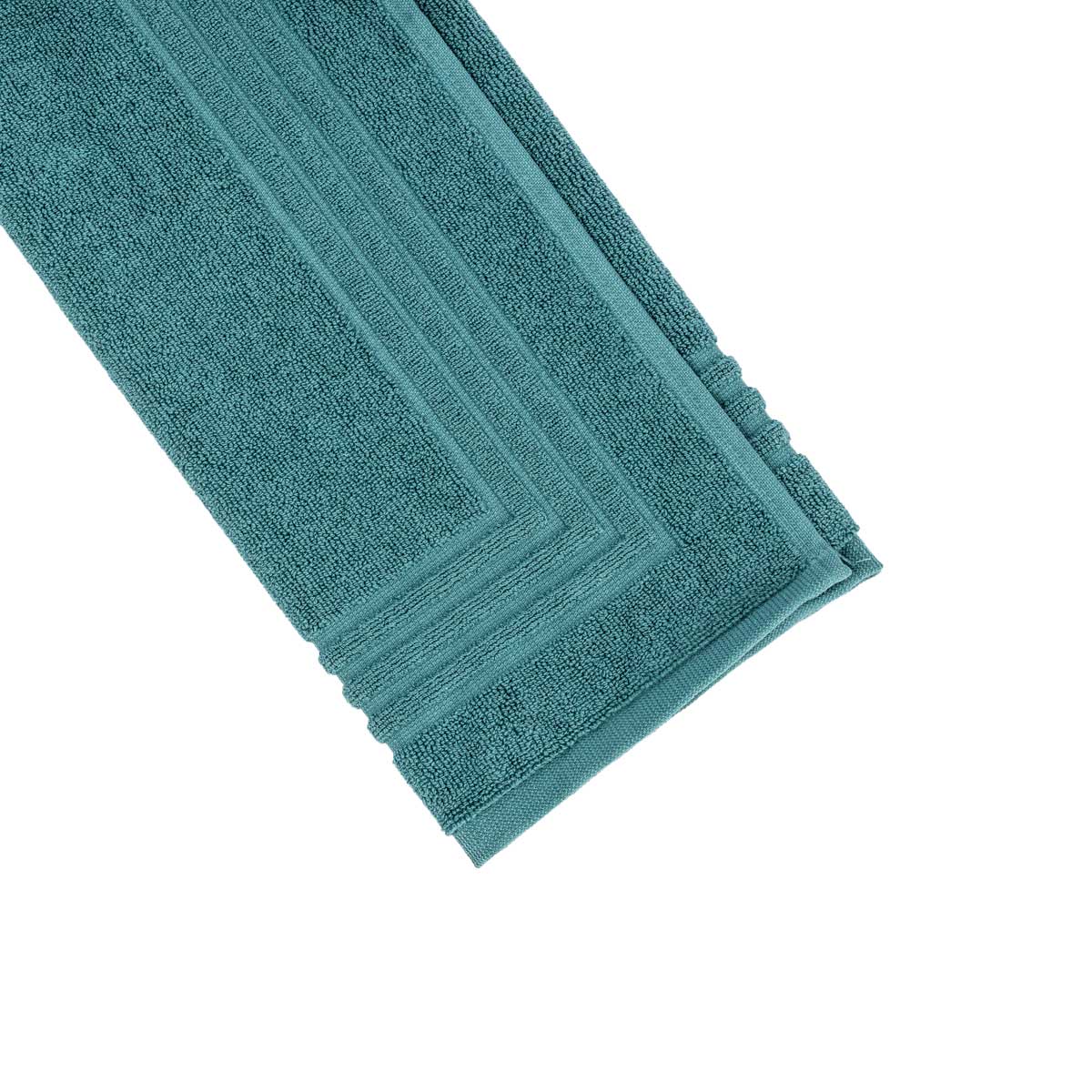 Alfombra De Ba&ntilde;o Timeless Azul 50x70Cm