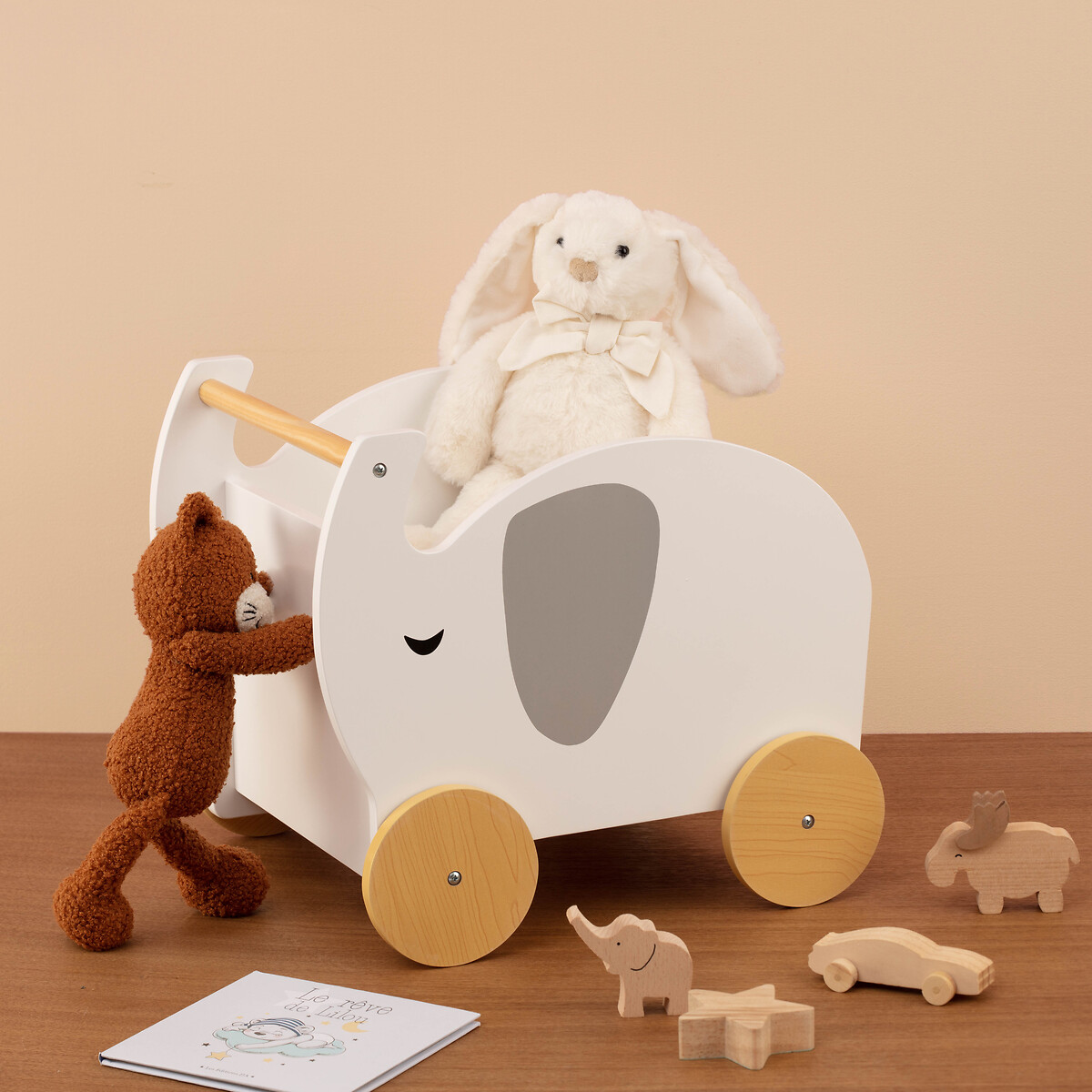 Carrito Elefante Montessori 