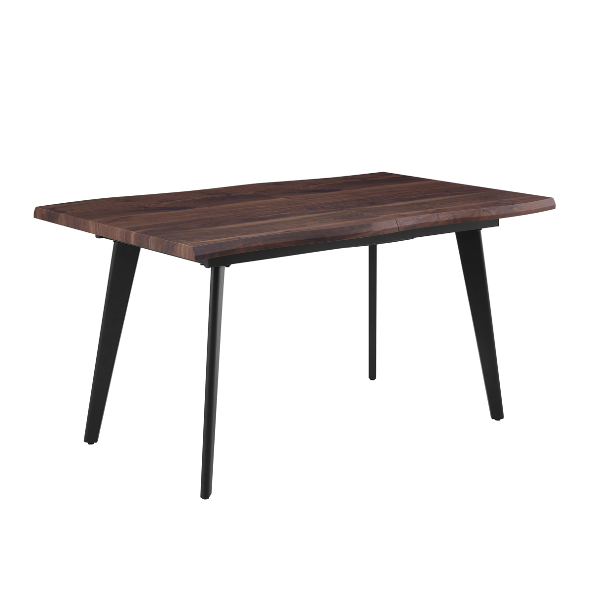 Mesa de comedor extensible TADIM marr&oacute;n